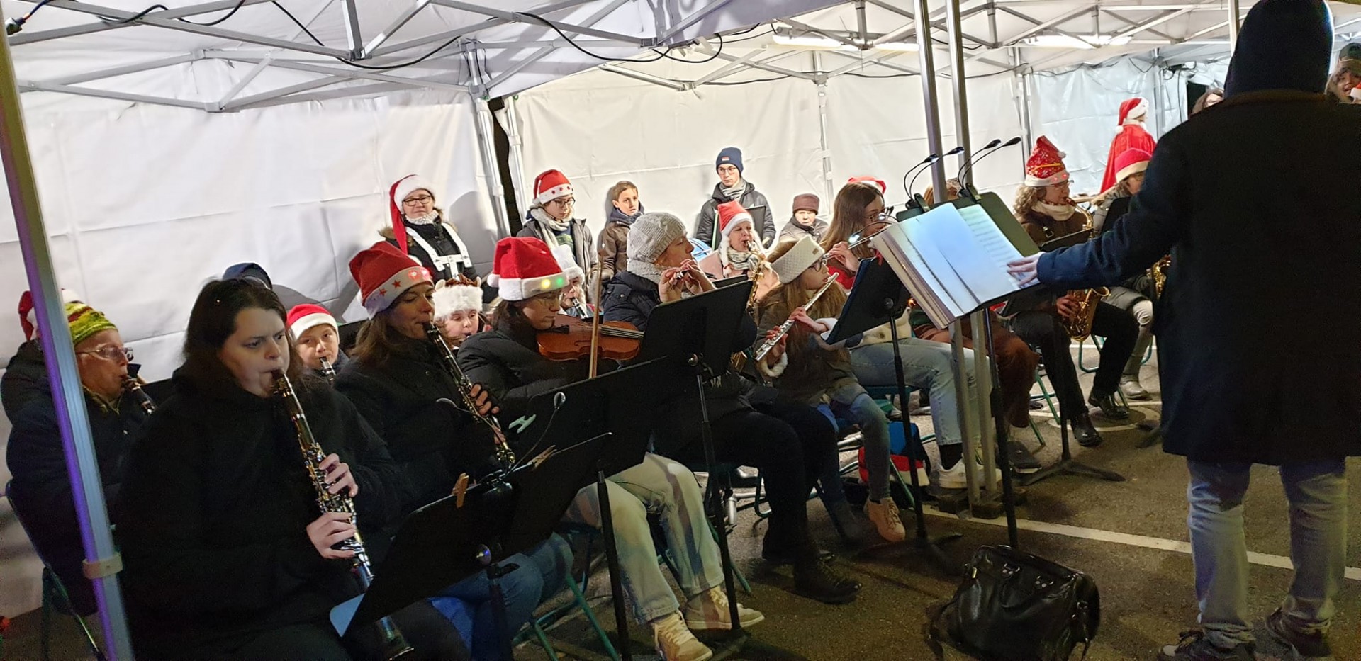 Parade Noël a -4°C